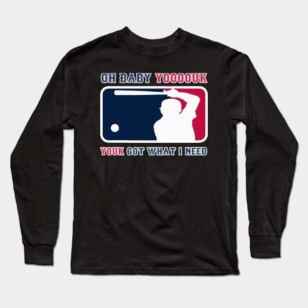 OH BABY YOUK Long Sleeve T-Shirt by LikeMindedDesigns